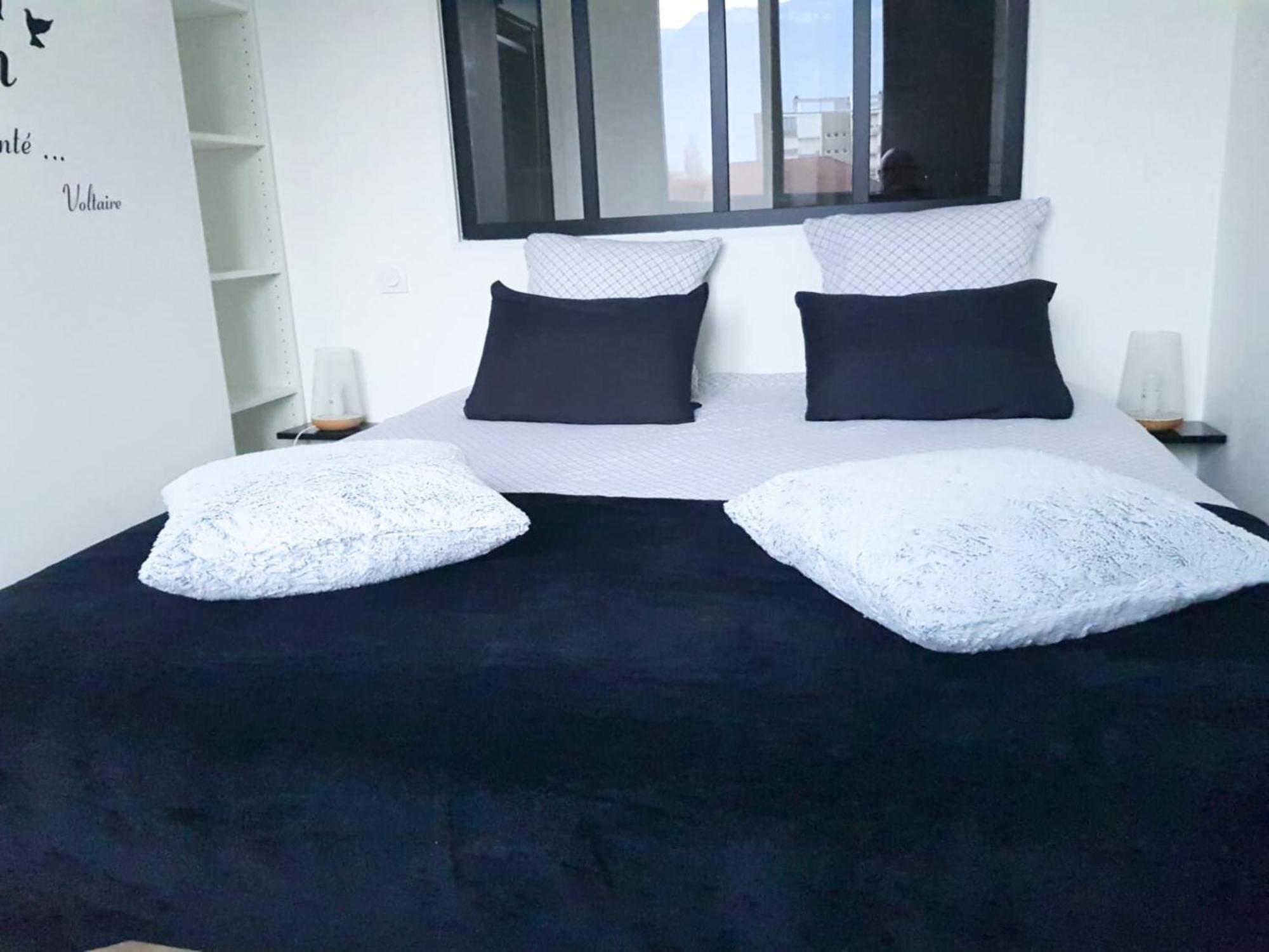 Апартаменты Vue Montagne - Appt Cosy Et Calme - Netflix - Fibre Гренобль Экстерьер фото
